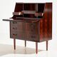 Bureau en palissandre restauré par arne wahl iversen pour vinde møbelfabrik