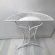 Console table Half-Moon wrought iron