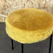 Tabouret ottoman tabouret espace âge milieu siècle design 60s années 70s