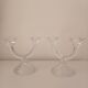 Set of 2 double candle holders