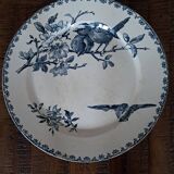 Sarreguemines Flat Plates Favorite Blue Model