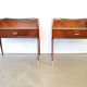 Paire de tables de nuit