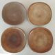 7 sandstone enamel dinner plates Sologne Porcelain