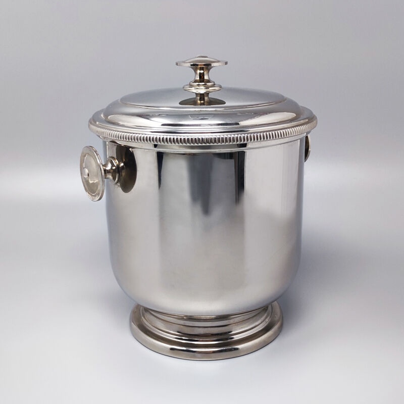 1960s ice bucket in stainless steel Macabo