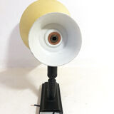 Vintage yellow diabolo wall lamp, 1960