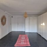 Ancient Berber rug 85x2.20