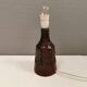 Ceramic table lamp in beautiful glaze, Danish and estimated from the 1970s.