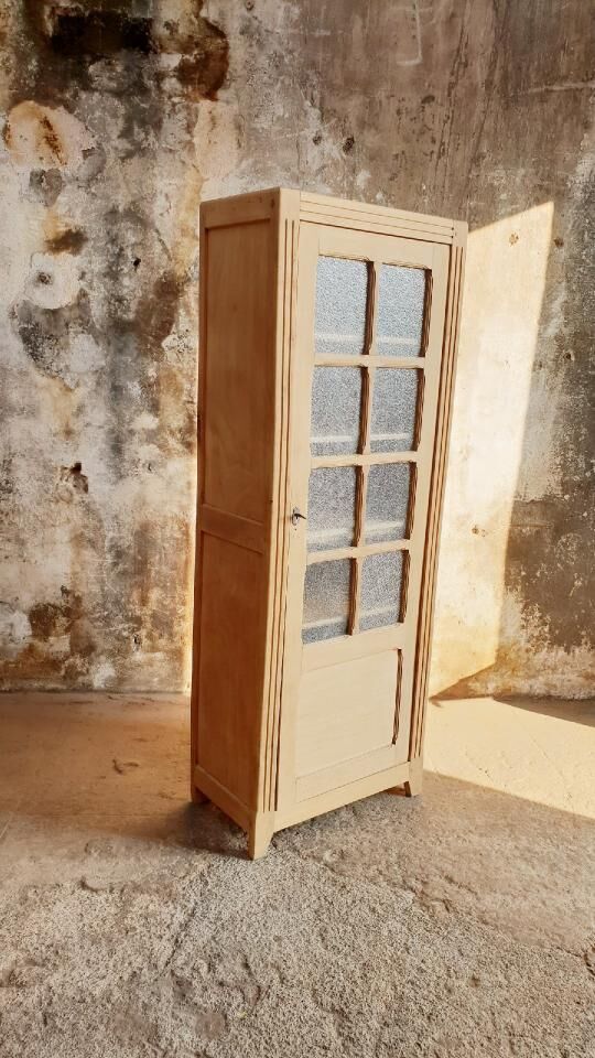 Vintage glass library