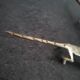 6 vintage knife rests, brass crocodiles, in excellent condition.