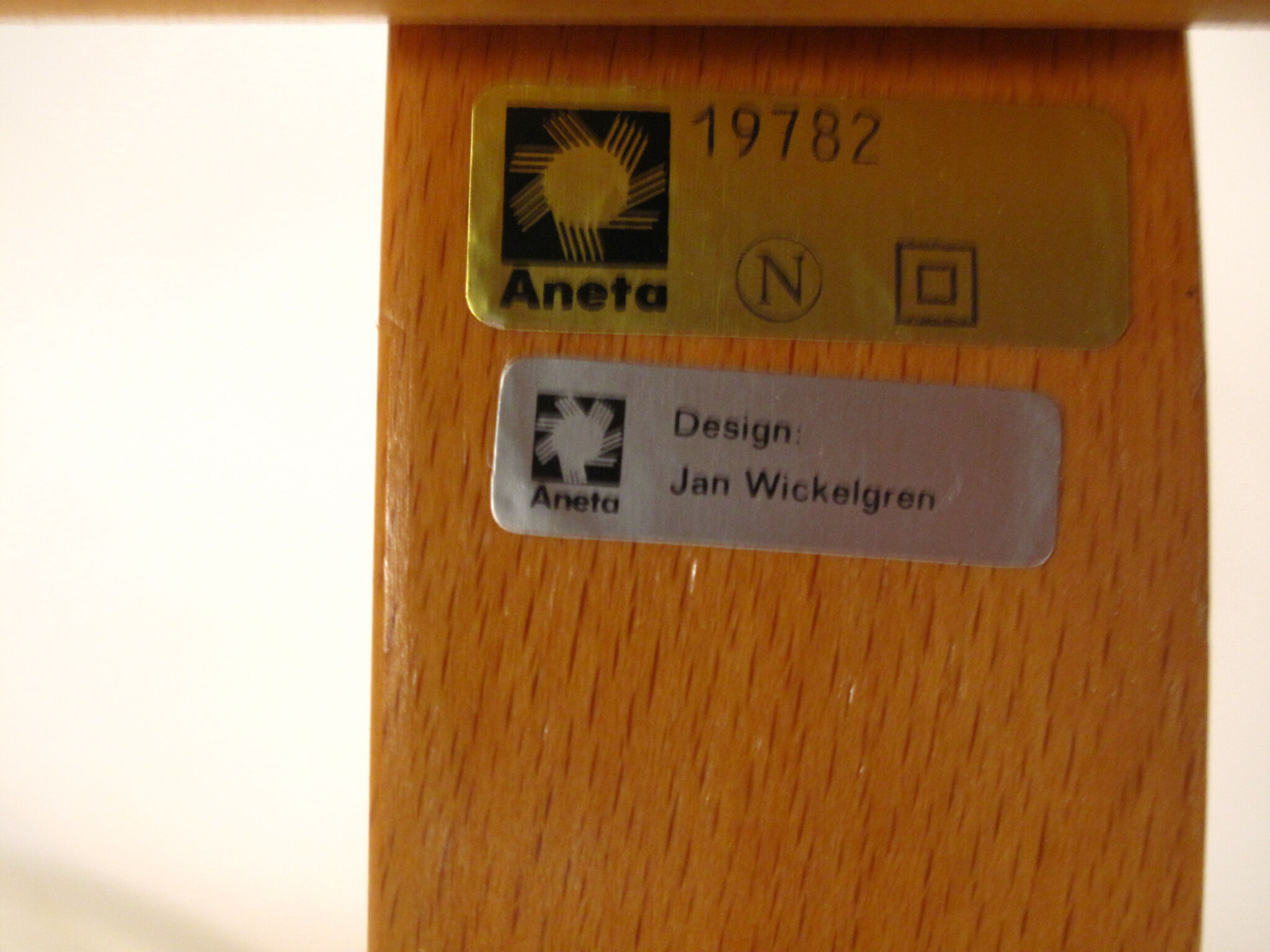 Scandinavian lamppost of Jan Wickelgren for Aneta Sweden 1970's