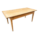 Raw fir farmhouse table