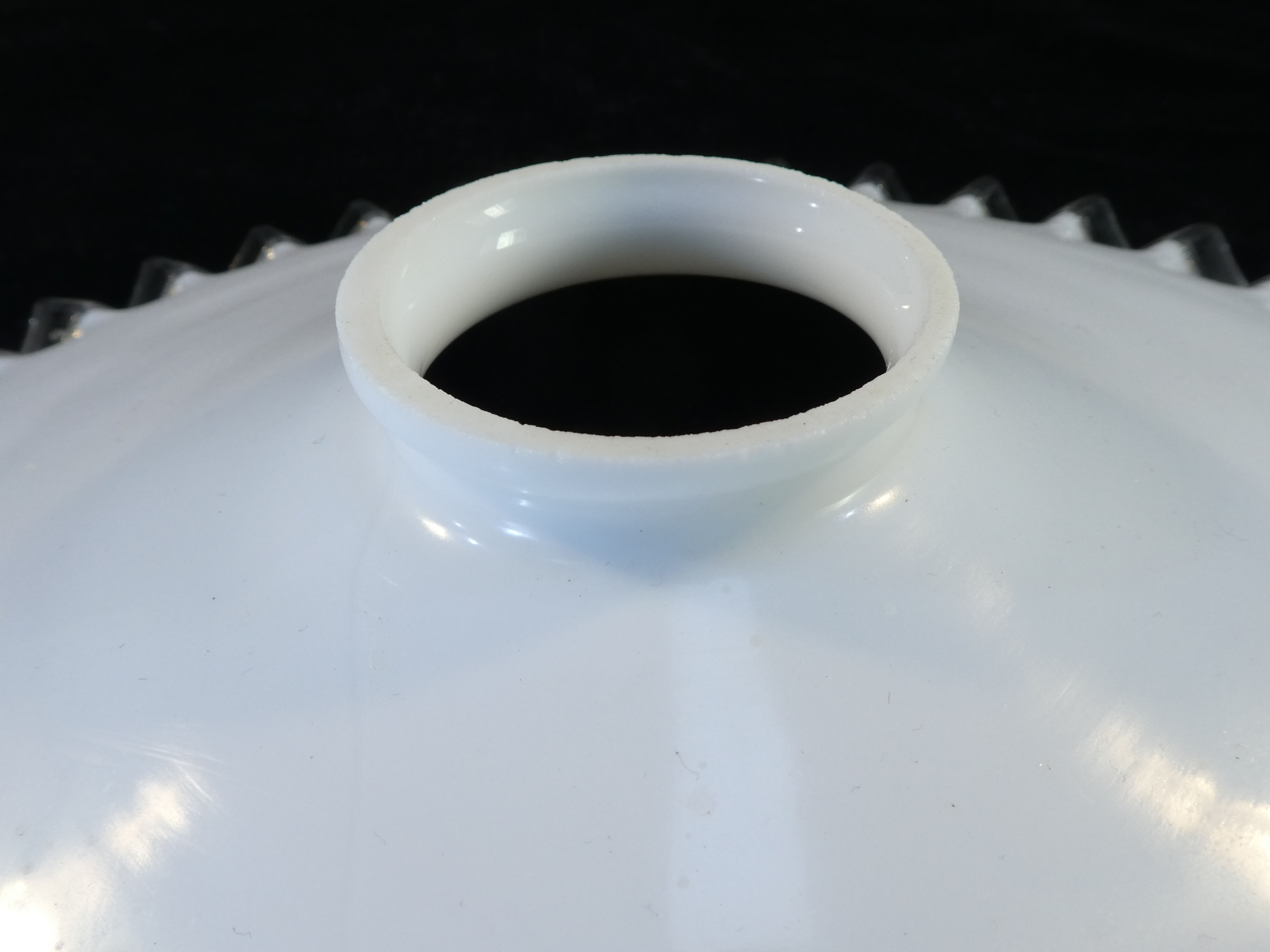 Old lampshade in opaline monte and drop nº1