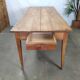 Table de ferme ancienne 9 tiroirs 2m