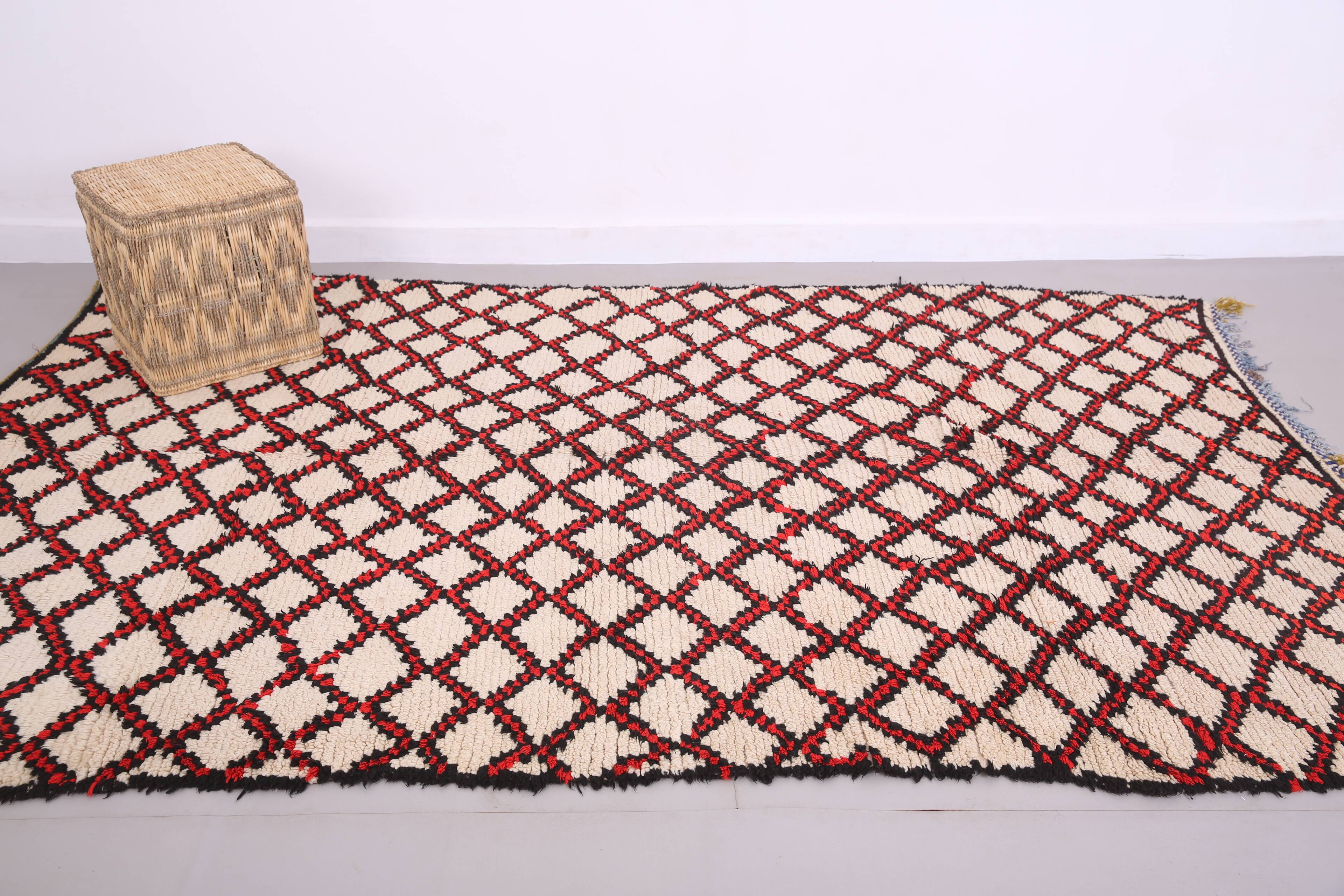 Vintage Moroccan Rug 174 x 275 cm - Berber Handmade Rug - Old moroccan rug