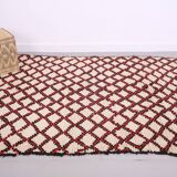 Vintage Moroccan Rug 174 x 275 cm - Berber Handmade Rug - Old moroccan rug