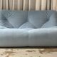 Two-seater Kali sofa in green by Michel Ducaroy for Ligne Roset.