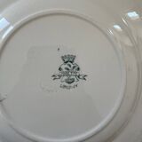 Longwy Earthenware Flat Plate - Josette Model