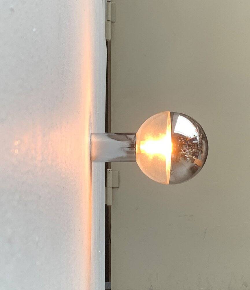 Vintage wall lamp from the German space age by Motoko Ishii for Staff, 1970s.