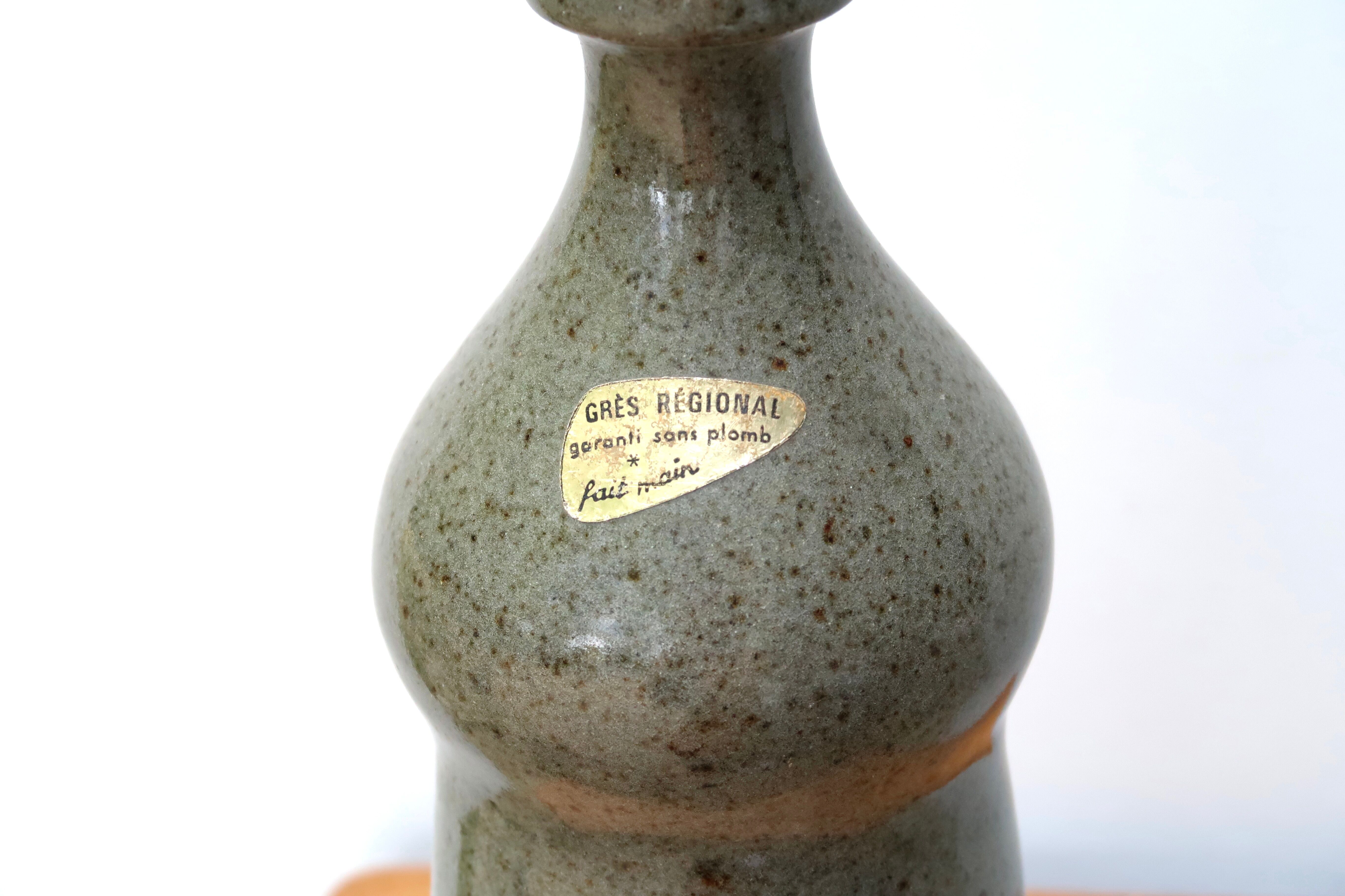 Sandstone bottle vase, 70s
