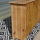 Solid wood enfilade, restored