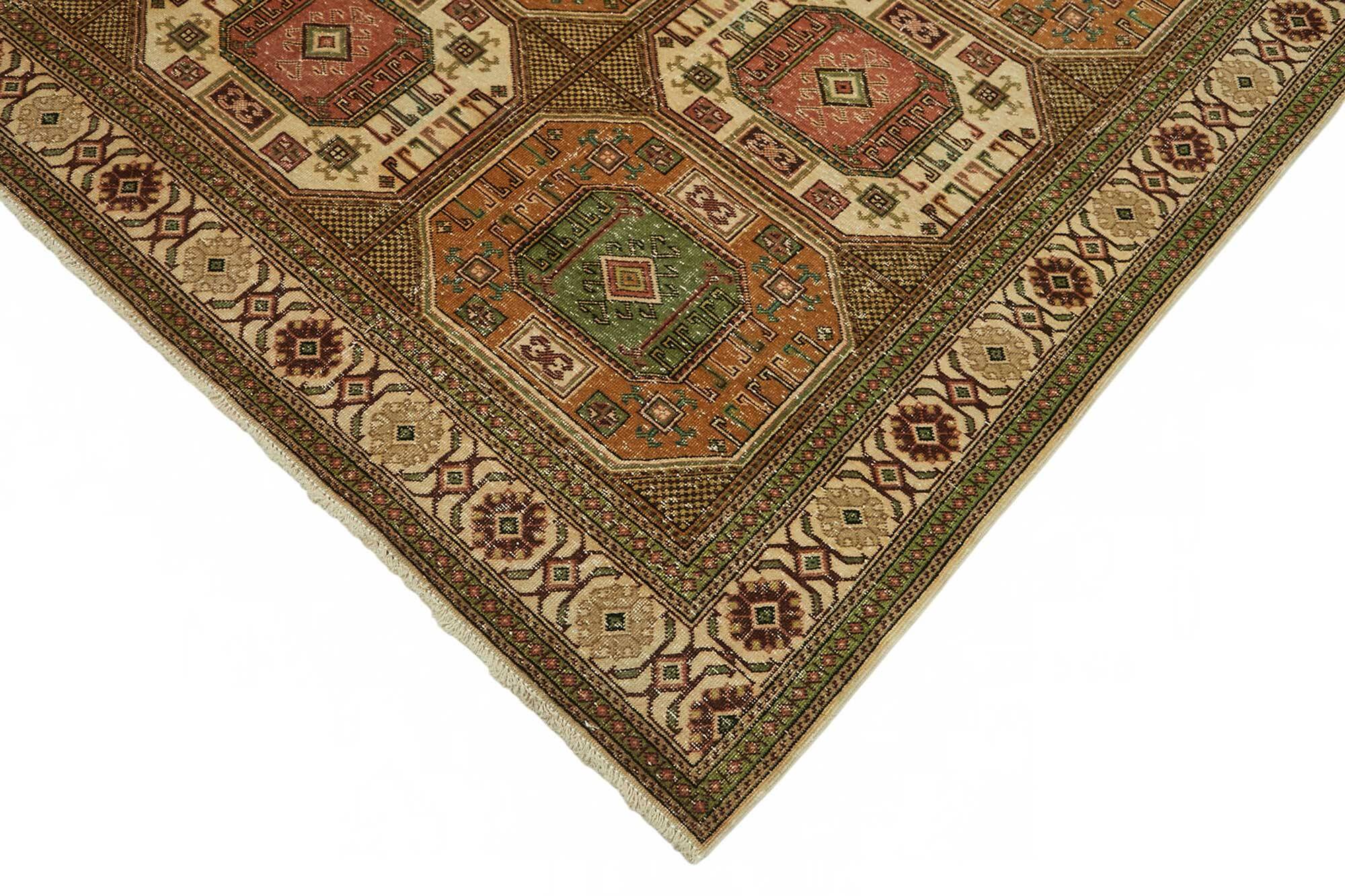 Turkish Wool Vintage Kayseri Rug 200 cm x 290 cm