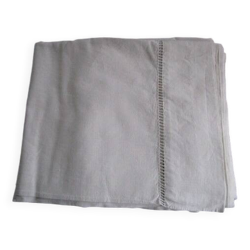 Old sheet 300x230cm - embroidered back