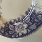 Assiettes dessert Sarreguemines modèle Jardinière XIXEME