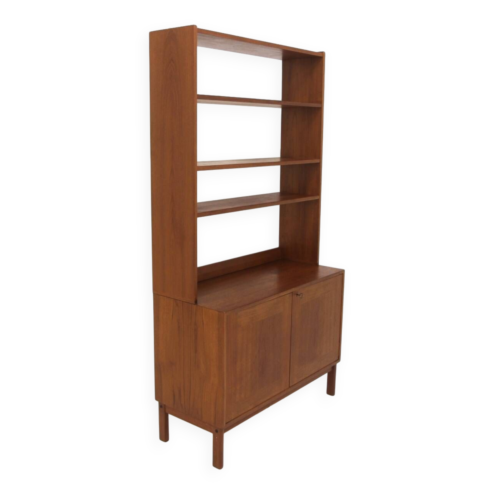 Scandinavian teak bookcase, Sweden, 1960