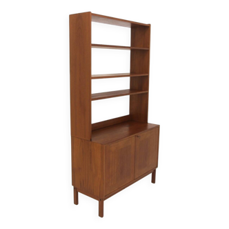 Scandinavian teak bookcase, Sweden, 1960