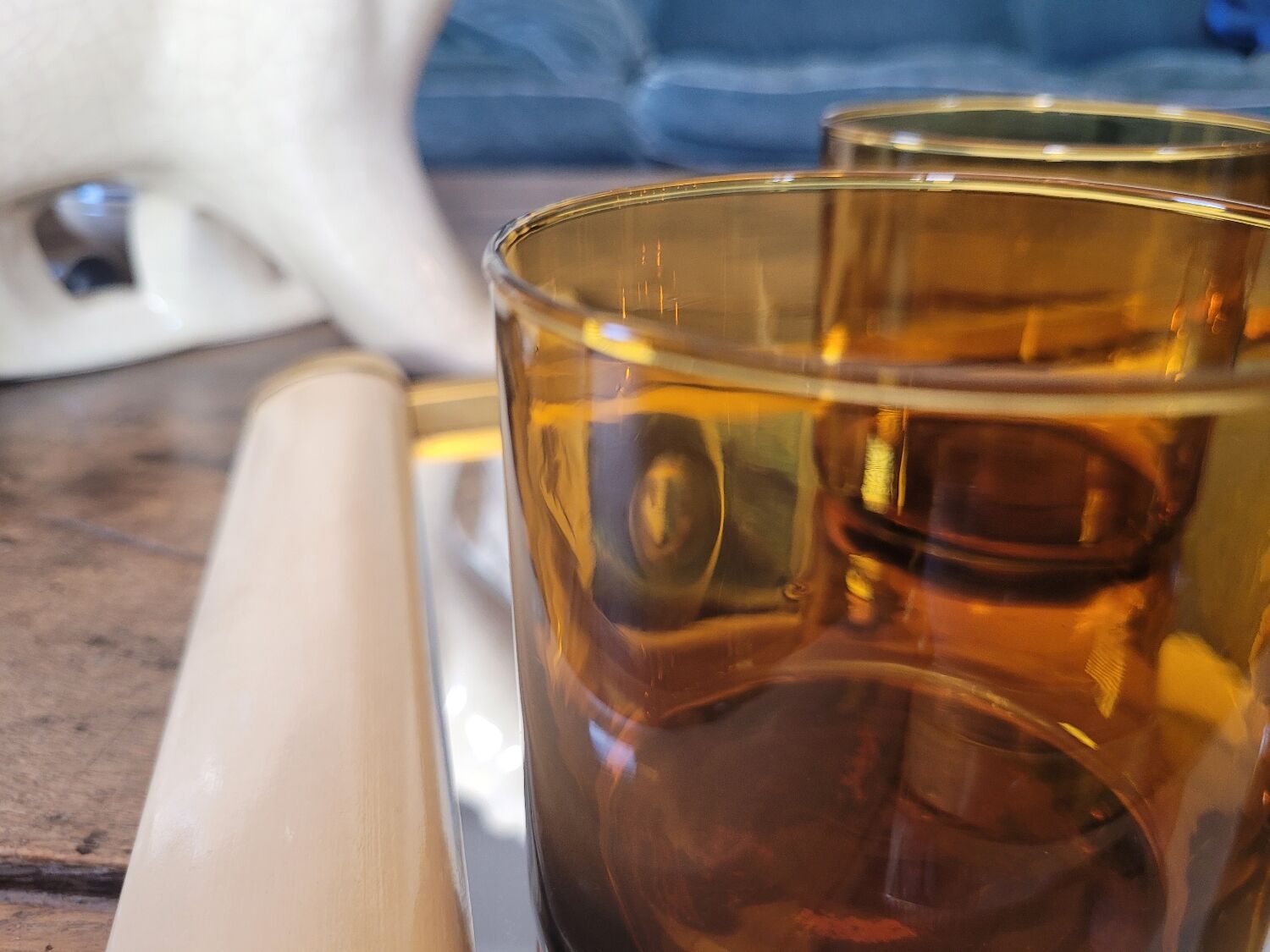 Verres à whisky verre soufflé
