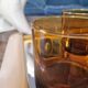 Verres à whisky verre soufflé