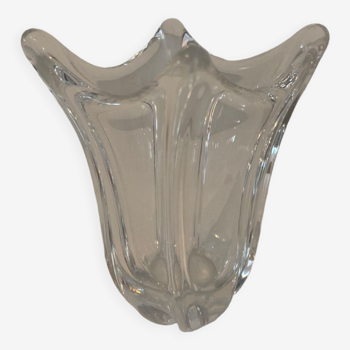 Daum crystal vase France 1960