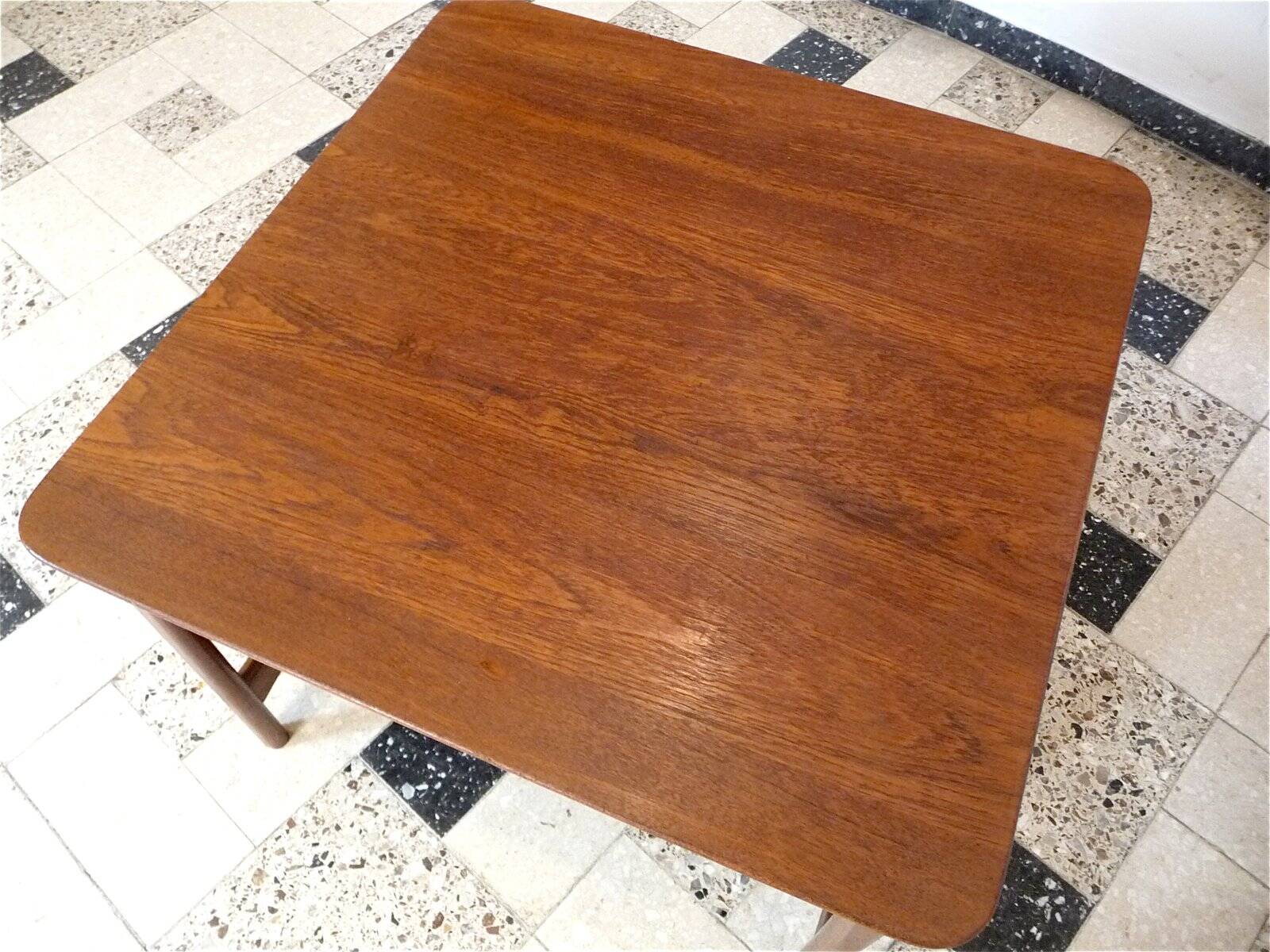 Danish teak coffee table by Hvidt & Mølgaard for France & Daverkosen, 1950s