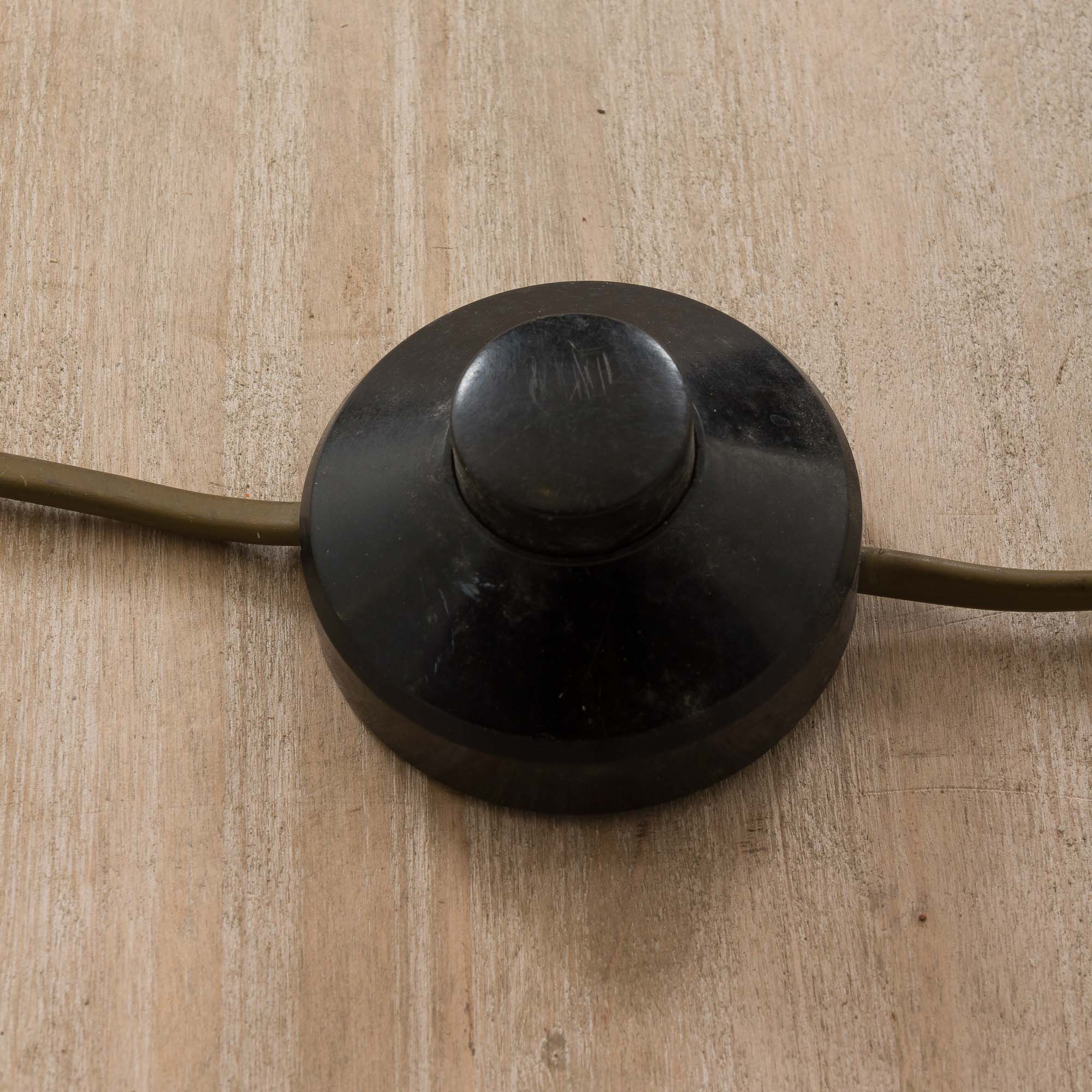 Italian floral brass floor lamp, 1970-80s