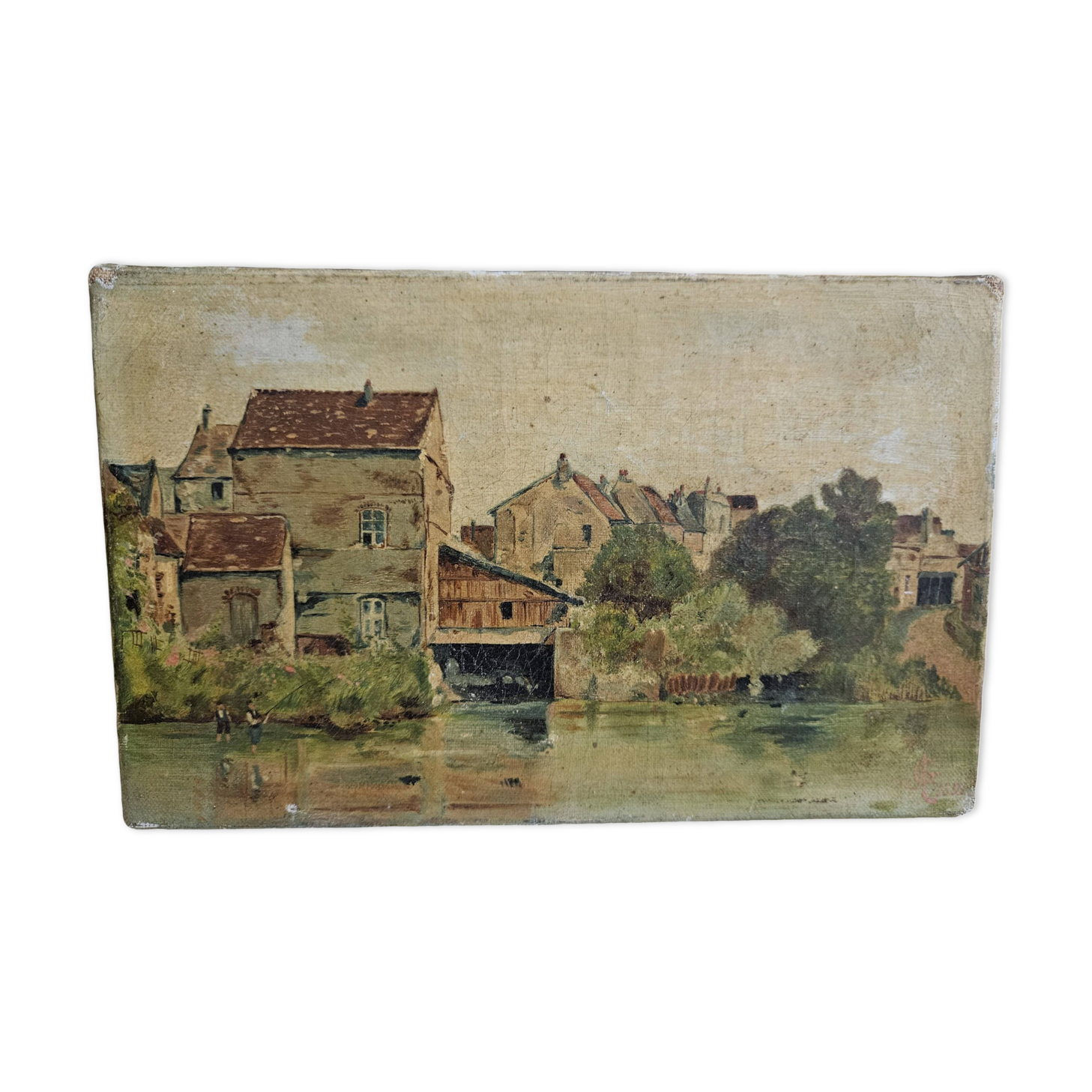 Oil painting on canvas