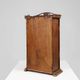 French Art Deco shaving cabinet in wood from the 1930