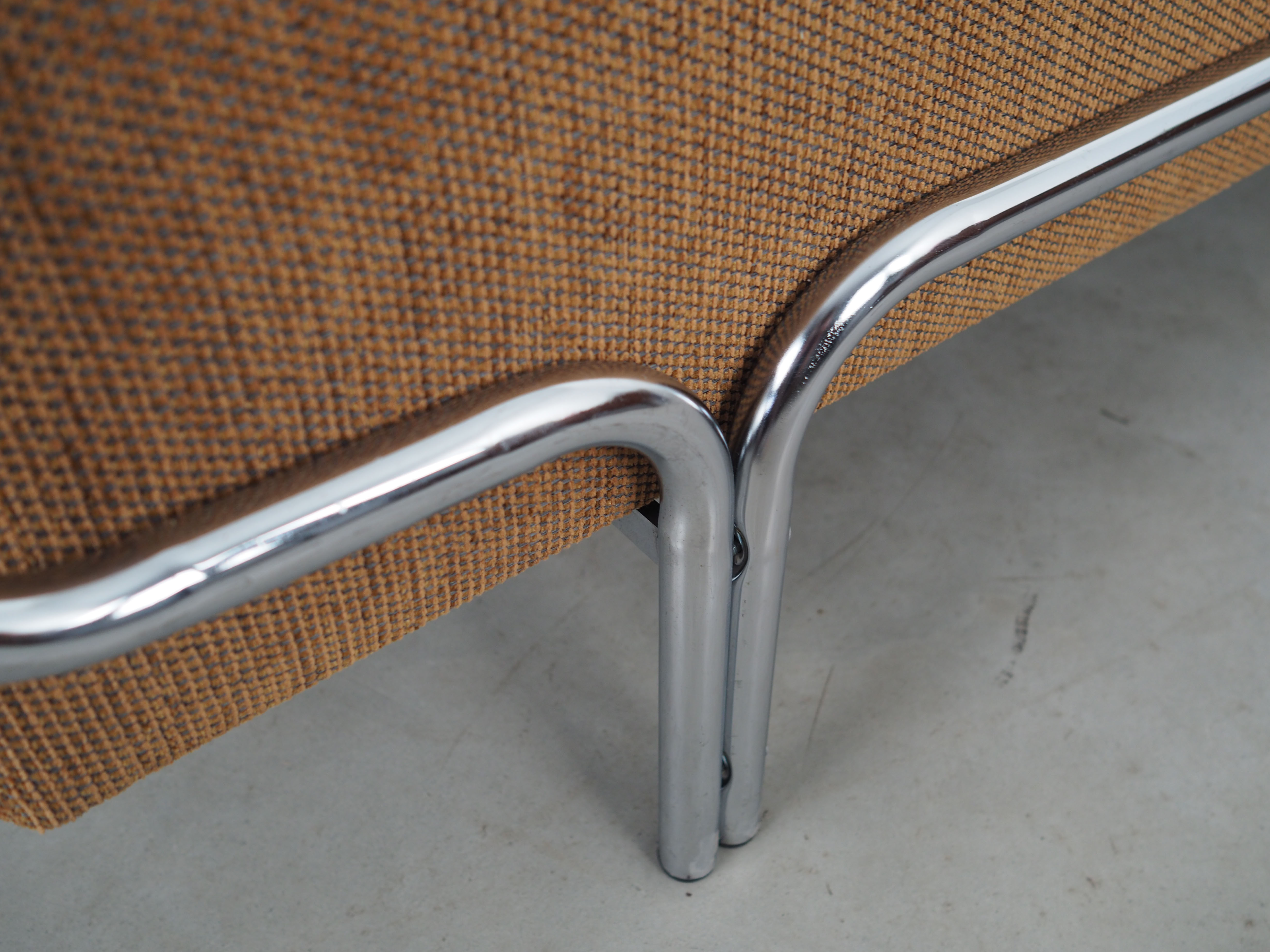 Brown sofa, Danish design, 1970s, production: Denmark