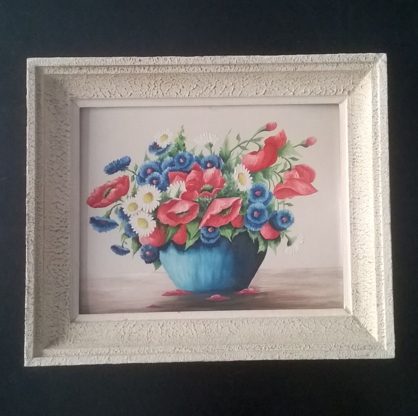 Paint Bouquet of Coquelicots