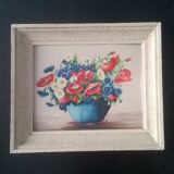 Paint Bouquet of Coquelicots