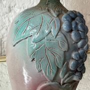 Lampe barbotine artisanale fruits années 70