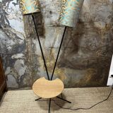 Double foot lamp compass and harness