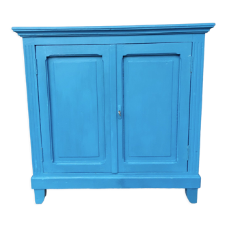 Parisian buffet painted blue