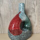 Tricolor handmade vase