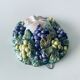 Ceramic wall face signed Il Falco