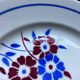 8 K & G Lunéville Sylvain pattern dinner plates
