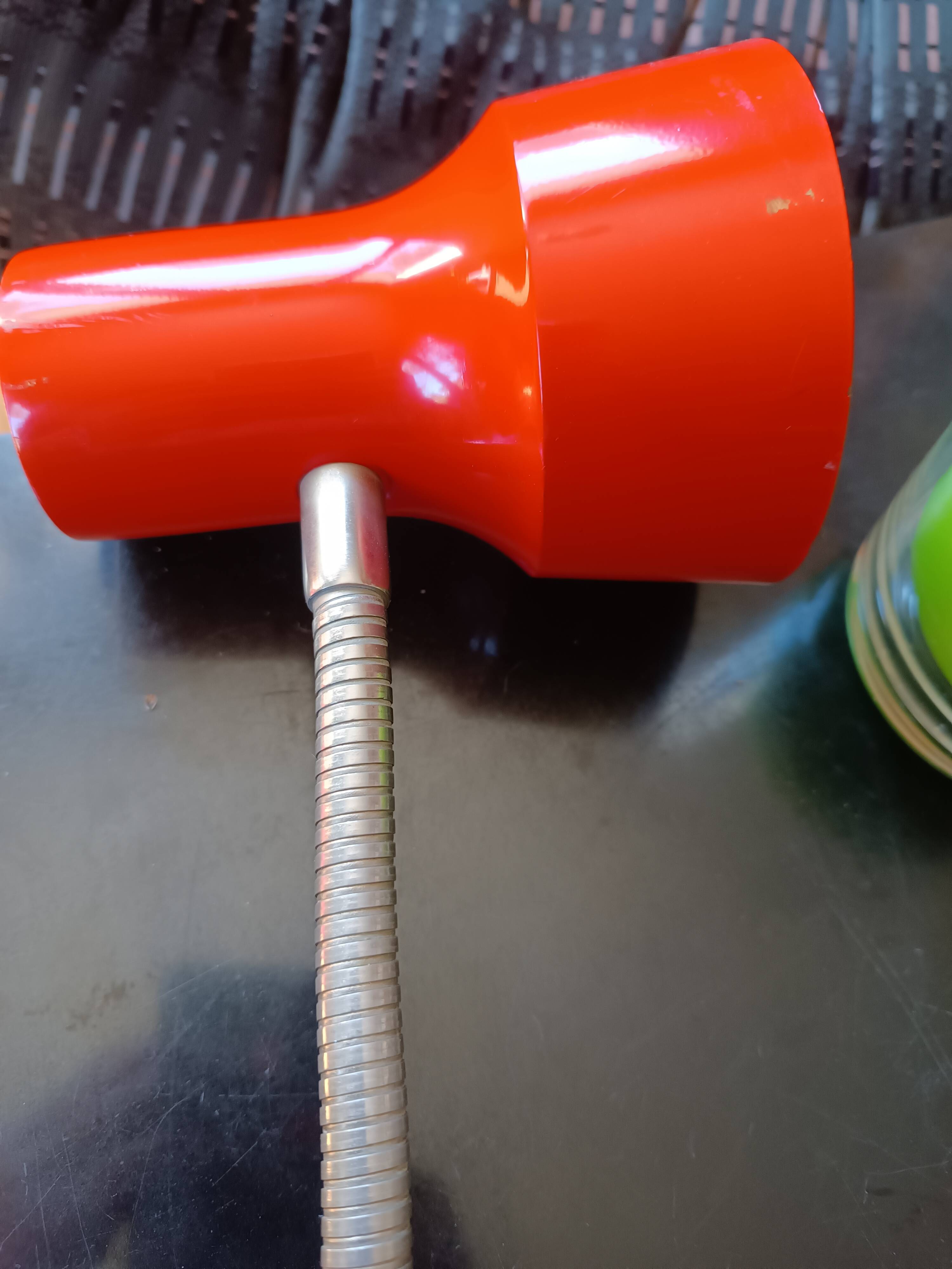 Vintage 70s cocotte lamp