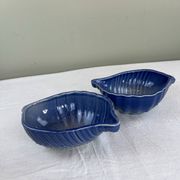 Duo de coupelles coquillages