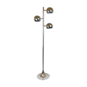 Lampe de sol en chrome