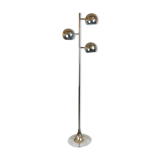Space-Age Chrome Floor Lamp, Italy, 1970s