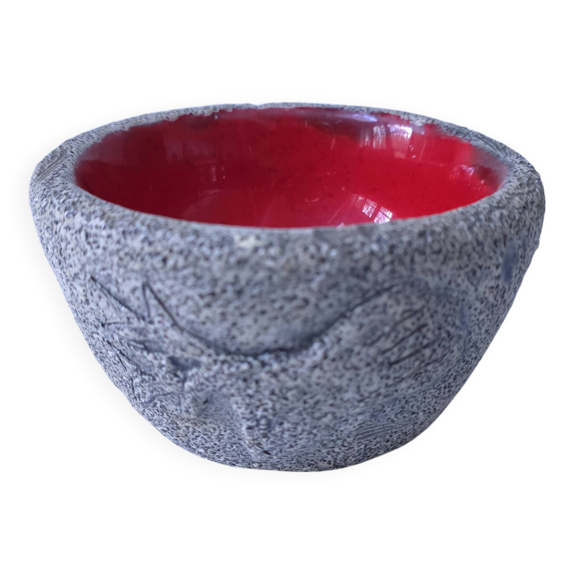 Empty pocket Francis Triay ceramic rock art 1960